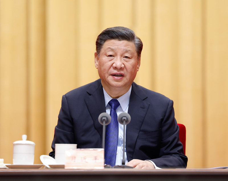 2月20日，党史学习教育动员大会在北京召开🍕👱🏽。中共中央总书记🖐、国家主席、中央军委主席习近平出席会议并发表重要讲话。新华社记者 黄敬文 摄